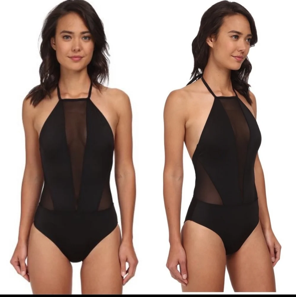 Ted Baker NWT mesh panel one piece swimsuit - Picture 1 of 10